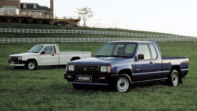 Bild zum Artikel mit dem Titel „Der mächtige Mitsubishi Triton hat einen langen Weg zurückgelegt“.